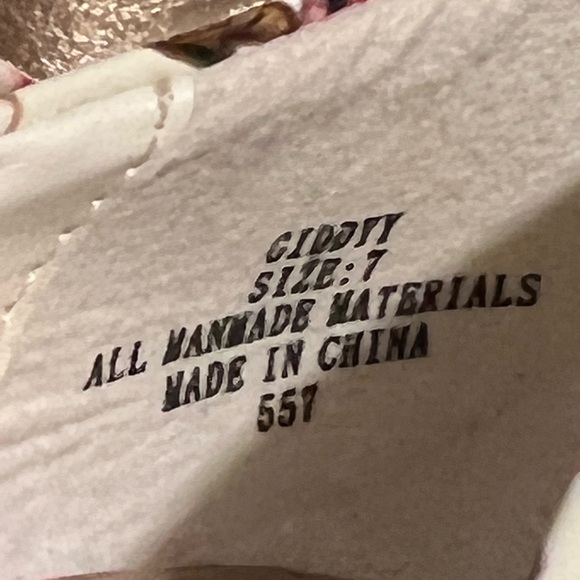 New Woman’s Madden Girl Flower💐Print Heels size 7 Dazzling Beautiful 🌺🌸👍 - Picture 12 of 12